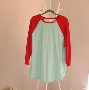 Aqua and red Randy T.